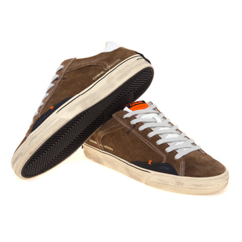 Sneaker Crime London Deconstructed in camoscio - 4