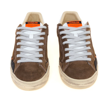 Sneaker Crime London Deconstructed in camoscio - 5
