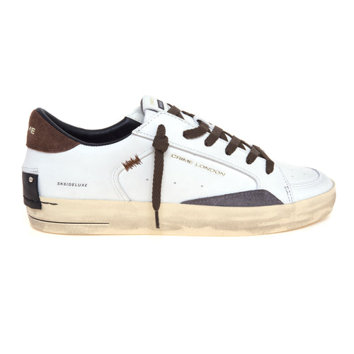 Sneaker Crime London Sk8-Deluxe in pelle - 1