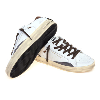 Sneaker Crime London Sk8-Deluxe in pelle - 4
