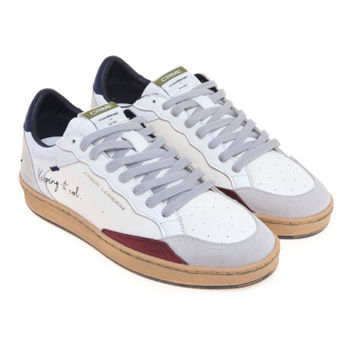 Sneaker Crime London Chelsea in pelle e camoscio - 2