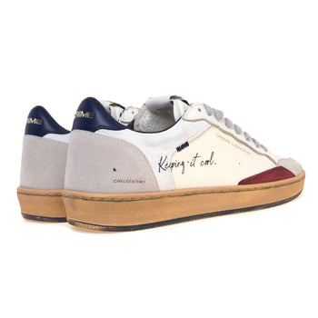 Sneaker Crime London Chelsea in pelle e camoscio - 3