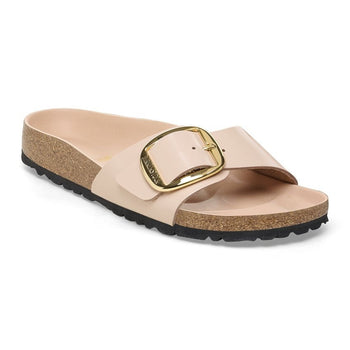 Ciabatta Birkenstock Madrid Big Buckle in pelle laccata - 5