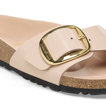 Ciabatta Birkenstock Madrid Big Buckle in pelle laccata - 6