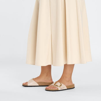 Ciabatta Birkenstock Madrid Big Buckle in pelle laccata - 7