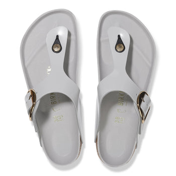 Ciabatta infradito Birkenstock Gizeh Big Buckle in pelle verniciata - 3