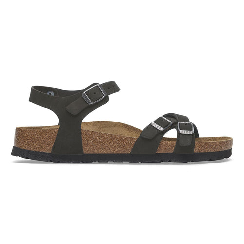 Sandalo Birkenstock Kumba in anbuck con plantare morbido