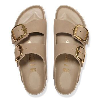 Ciabatta Birkenstock Arizona Big Bucklè in nabuck oliato - 3