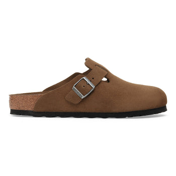 Birkenstock Boston in camoscio Soft Footbed - 6