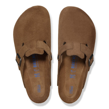 Birkenstock Boston in camoscio Soft Footbed - 7