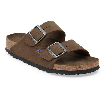 Ciabatta Birkenstock Arizona in camoscio con plantare morbido - 3