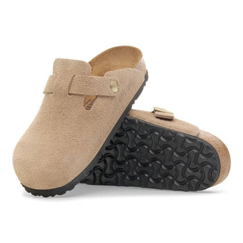 Sabot Birkenstock Boston in camoscio - 3