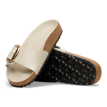 Ciabatta Birkenstock Madrid Big Buckle in pelle laccata - 6