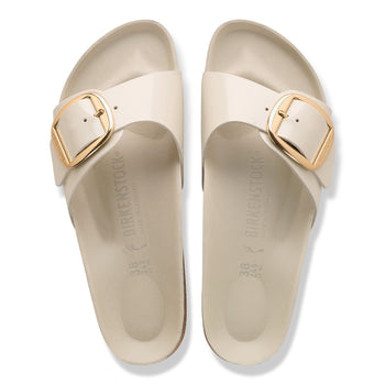 Ciabatta Birkenstock Madrid Big Buckle in pelle laccata - 7