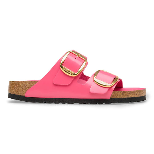 Ciabatta doppia fascia Birkenstock Arizona Big Buckle in pelle laccata