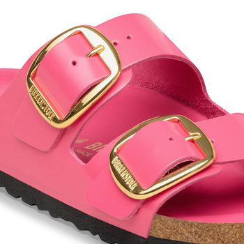 Ciabatta doppia fascia Birkenstock Arizona Big Buckle in pelle laccata - 4