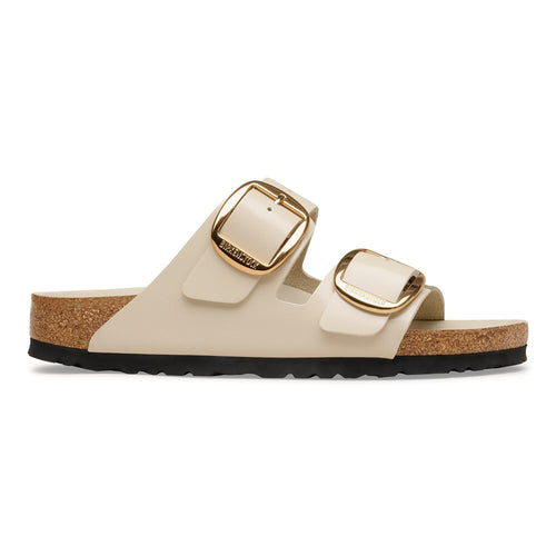 Ciabatta doppia fascia Birkenstock Arizona Big Buckle in pelle laccata
