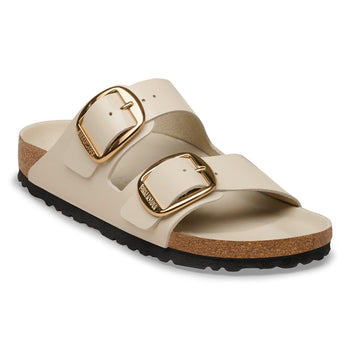 Ciabatta doppia fascia Birkenstock Arizona Big Buckle in pelle laccata - 3