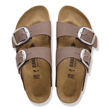 Ciabatta Birkenstock Arizona Big Buckle in ecopelle - 8