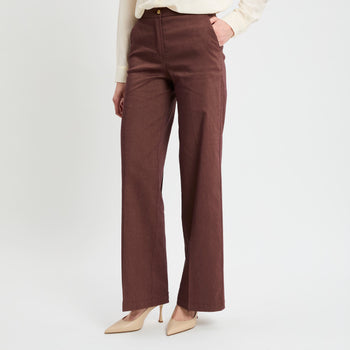 Pantalone Pinko in lino stretch - 7