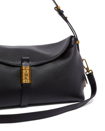 Borsa a spalla Saddle Bag Pinko in pelle - misura media - 3