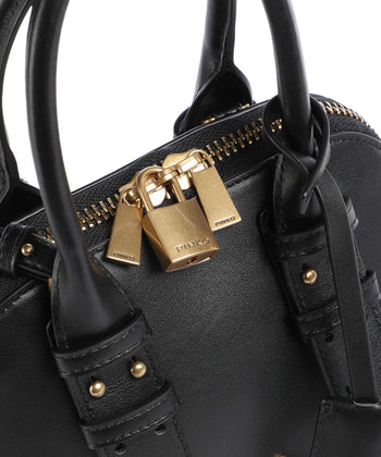 Borsaa mano Pinko Bowling Bag Zip in vitello - misura piccola - 3