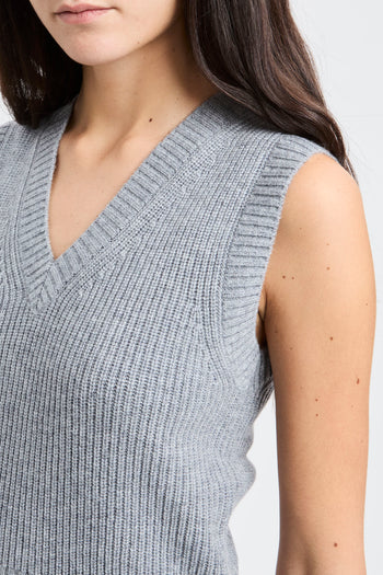 Gilet Pinko in maglia con scollo a V - 5