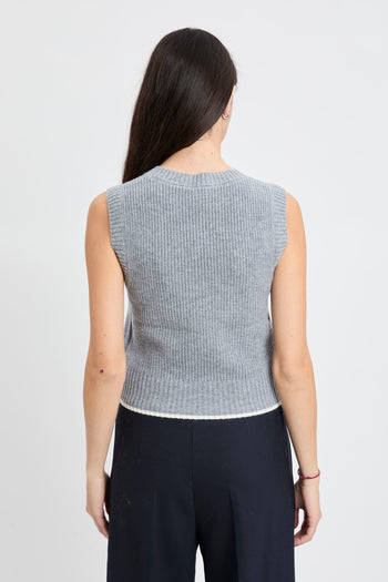 Gilet Pinko in maglia con scollo a V - 6