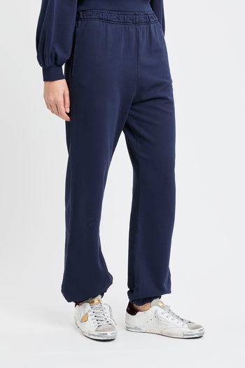 Pantalone jogger Pinko in cotone con logo ricamato - 5