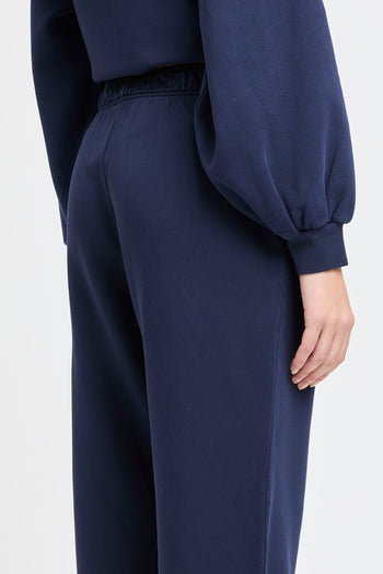 Pantalone jogger Pinko in cotone con logo ricamato - 7