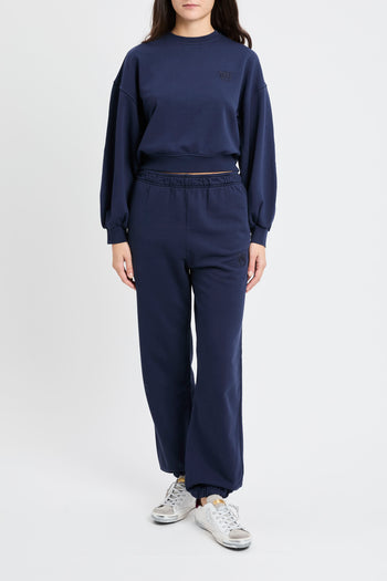 Felpa Pinko in cotone con ricamo Love Birds - 3