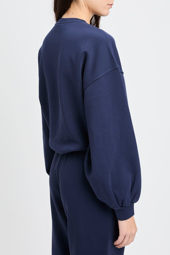 Felpa Pinko in cotone con ricamo Love Birds - 7