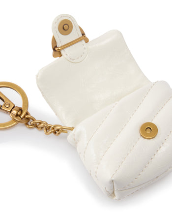 Custodia AirPods Pinko Love Bag Puff in pelle lucida - 3