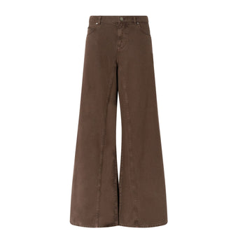 Jeans cinque tasche Pinko super wide leg - 5