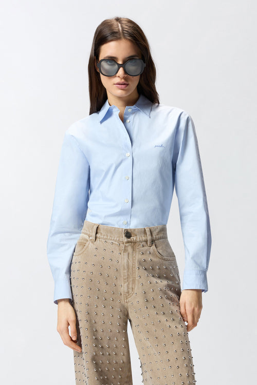 Camicia boxi Pinko in popeline
