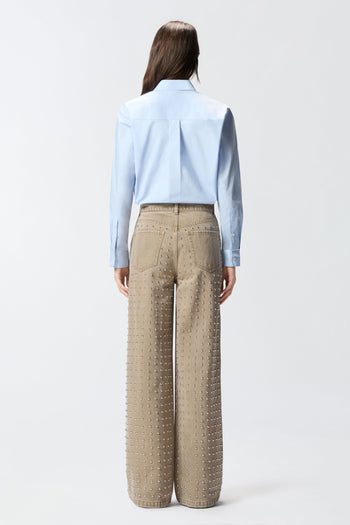 Camicia boxi Pinko in popeline - 3
