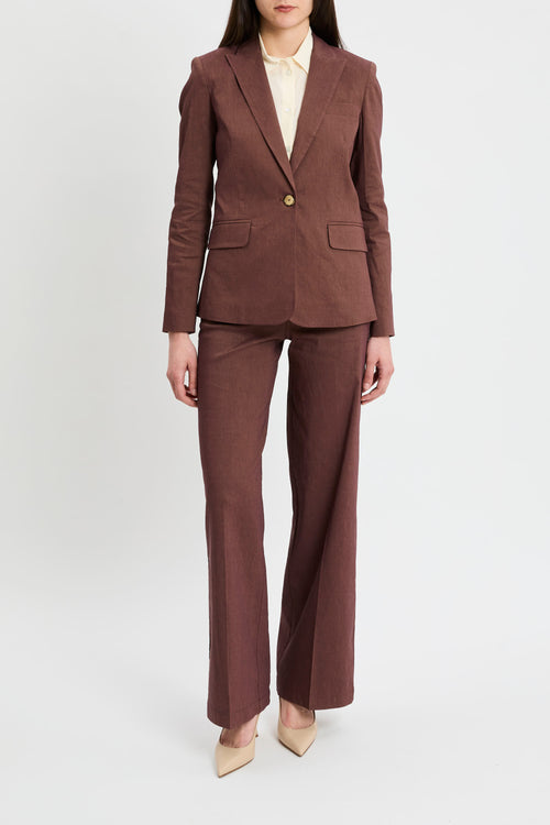 Giacca Pinko in misto lino stretch
