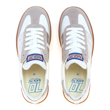 Sneaker Back 70 Cloud in pelle e camoscio con inserti  laminati - 5