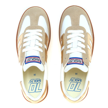 Sneaker Back 70 Cloud in pelle e camoscio con inserti laminati - 5