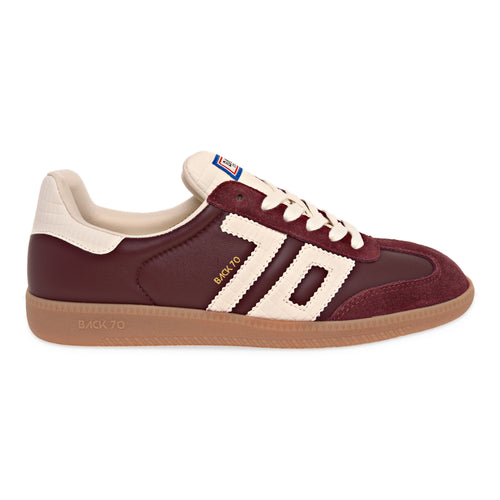 Sneaker Back 70 Cloud in nappa con inserti latte