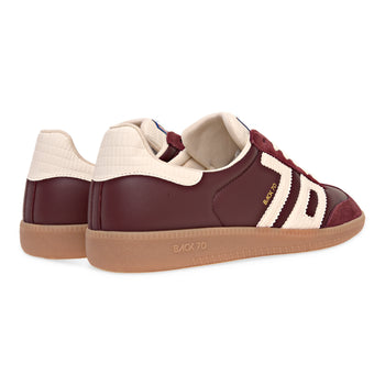 Sneaker Back 70 Cloud in nappa con inserti latte - 3