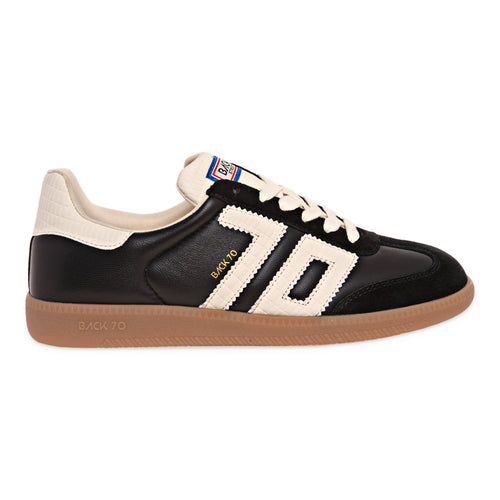 Sneaker Back 70 Cloud in nappa con inserti latte