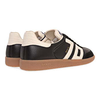 Sneaker Back 70 Cloud in nappa con inserti latte - 3