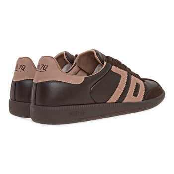 Sneaker Back 70 Cloud in nappa con inserti nude - 3
