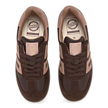 Sneaker Back 70 Cloud in nappa con inserti nude - 5