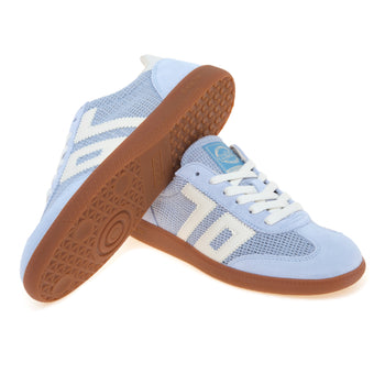 Sneaker Back 70 Ghost in camoscio e iuta con logo in pelle - 4
