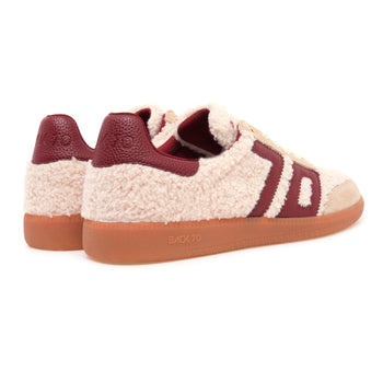 Sneaker Back 70 Cloud in teddy e camoscio - 3