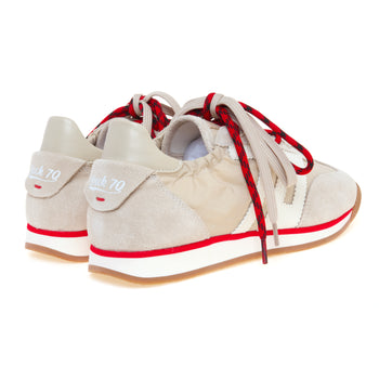 Sneaker Back 70 Rocket in camoscio e tessuto tecnico - 3