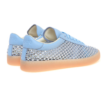Sneaker Back 70 Smart strass in pelle e tessuto - 3