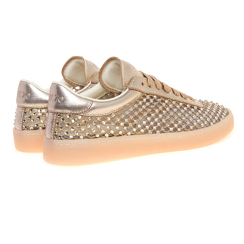 Sneaker Back 70 Smart strass in pelle e tessuto - 3